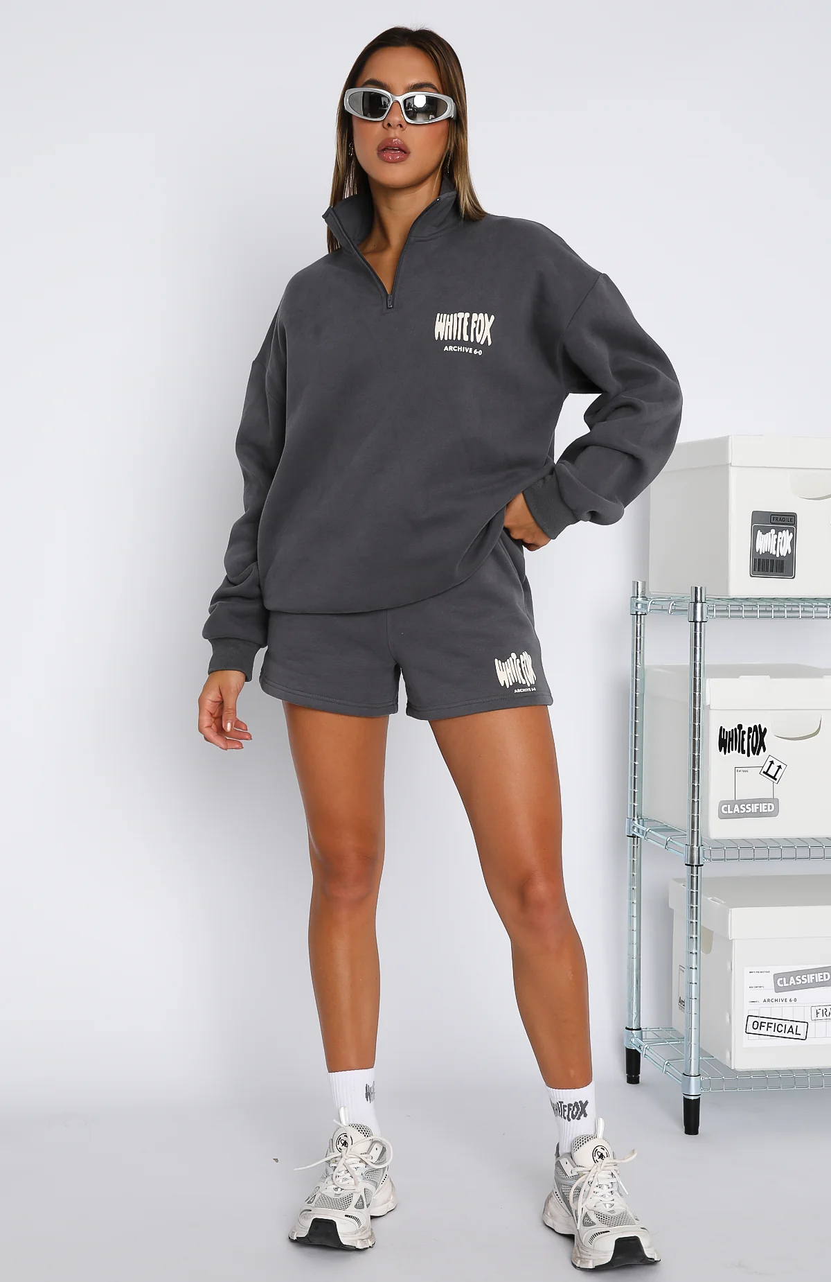 Archive 6.0 Lounge Shorts Ash - Image 5