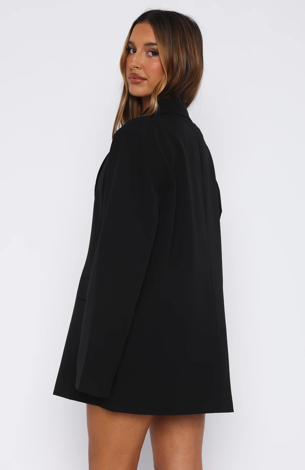 Catch Me Now Oversized Blazer Black - Image 4