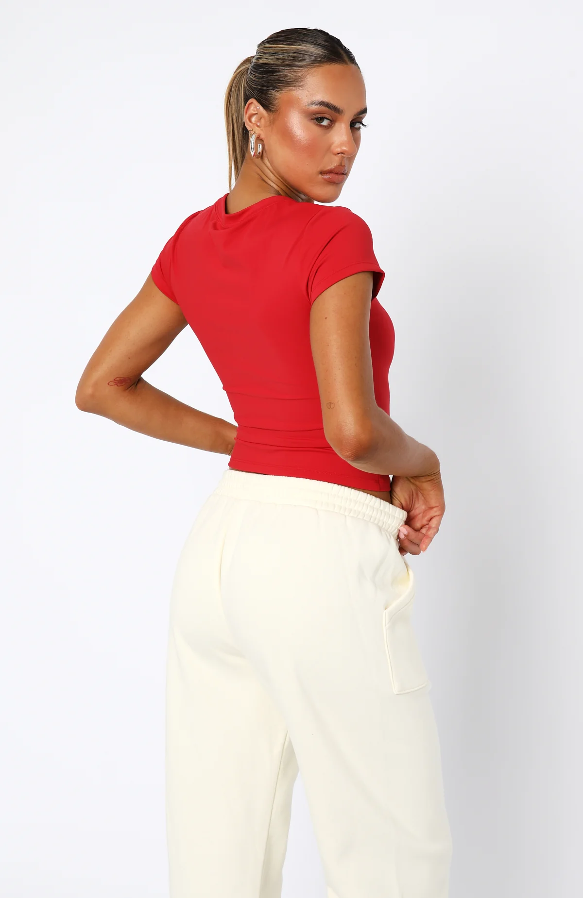 Era 8 Baby Tee Salsa - Image 4