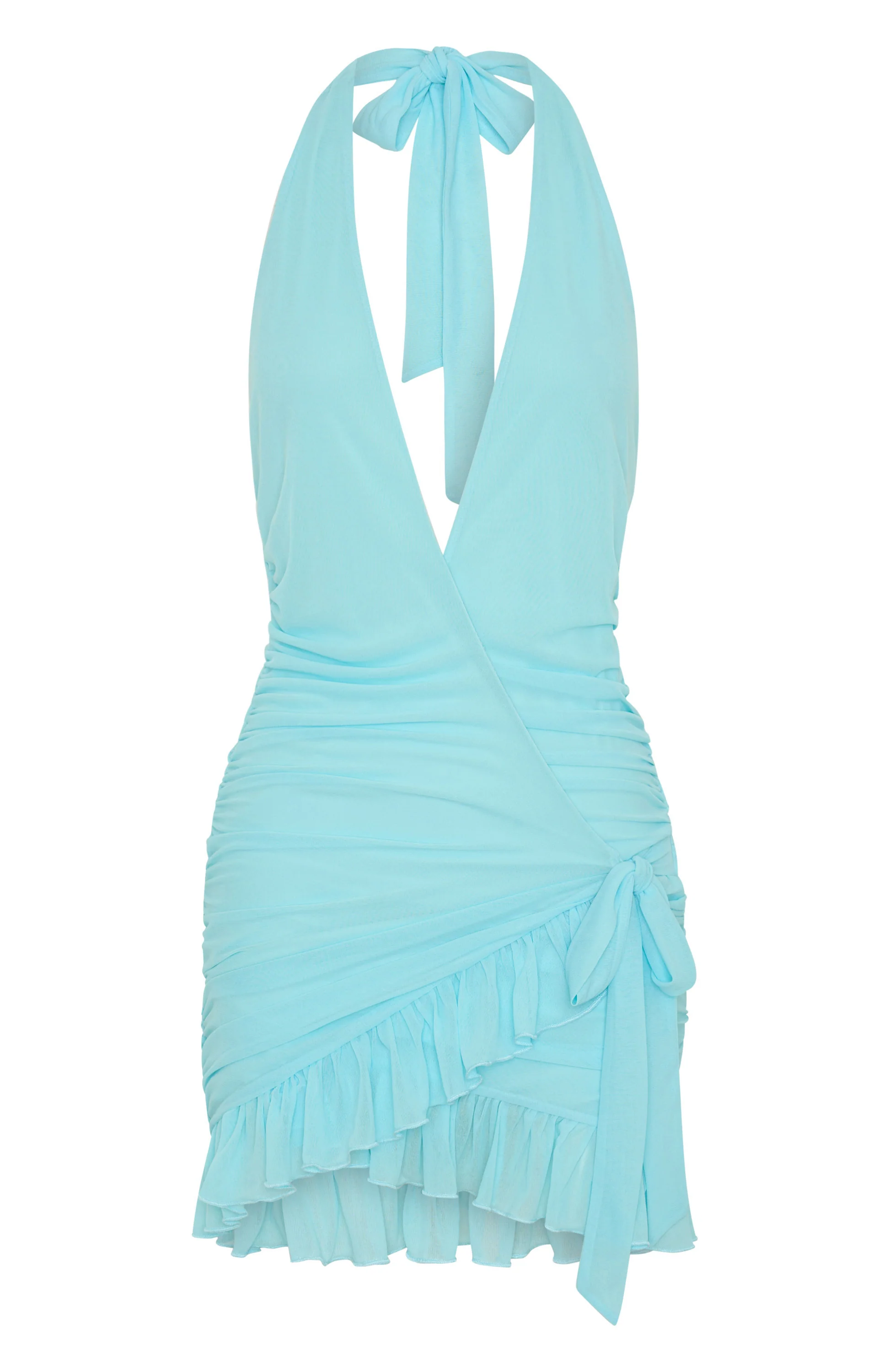 Gaia Mini Dress Baby Blue - Image 7