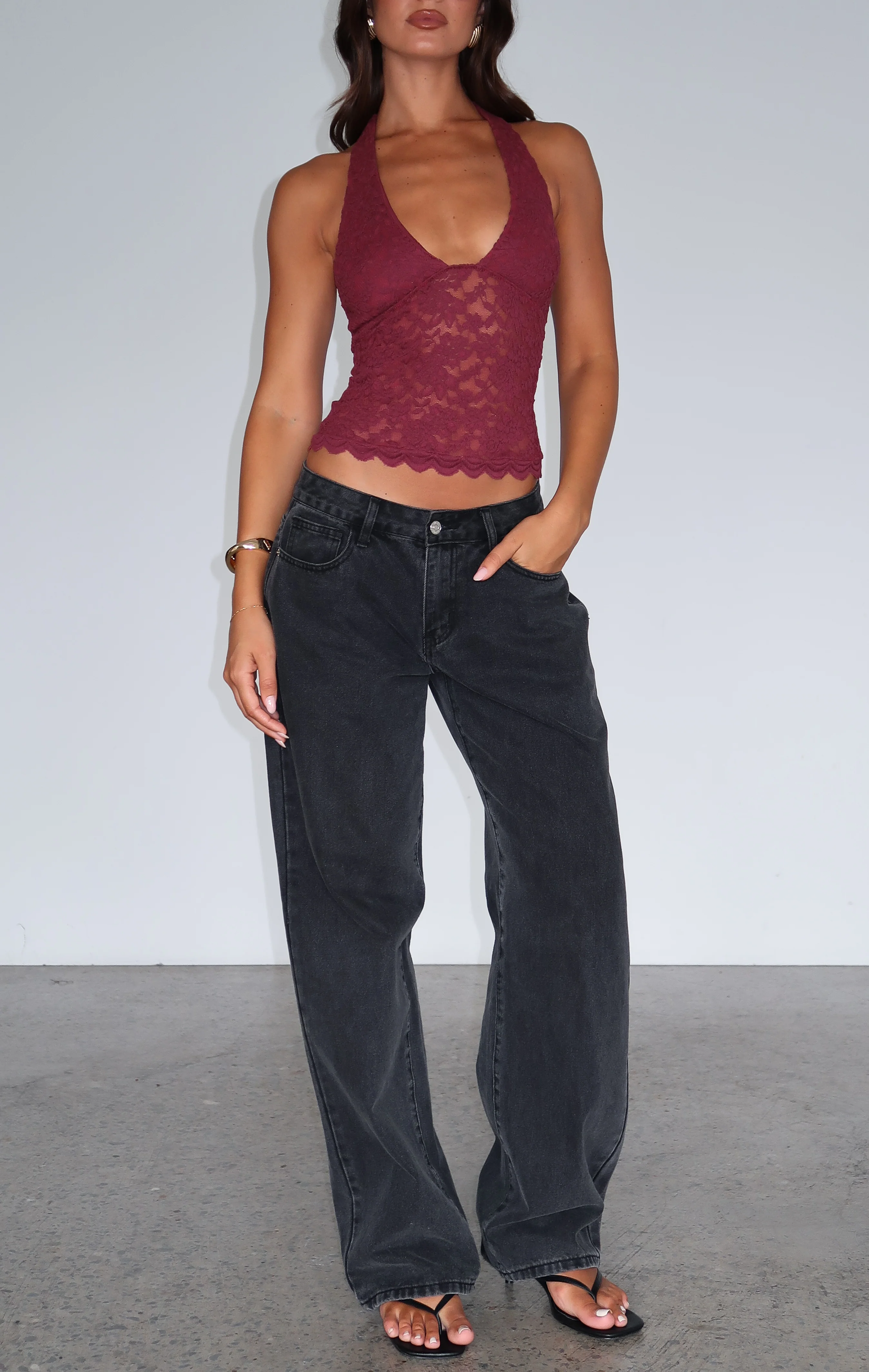 Had Enough Halter Top Wine - Image 6