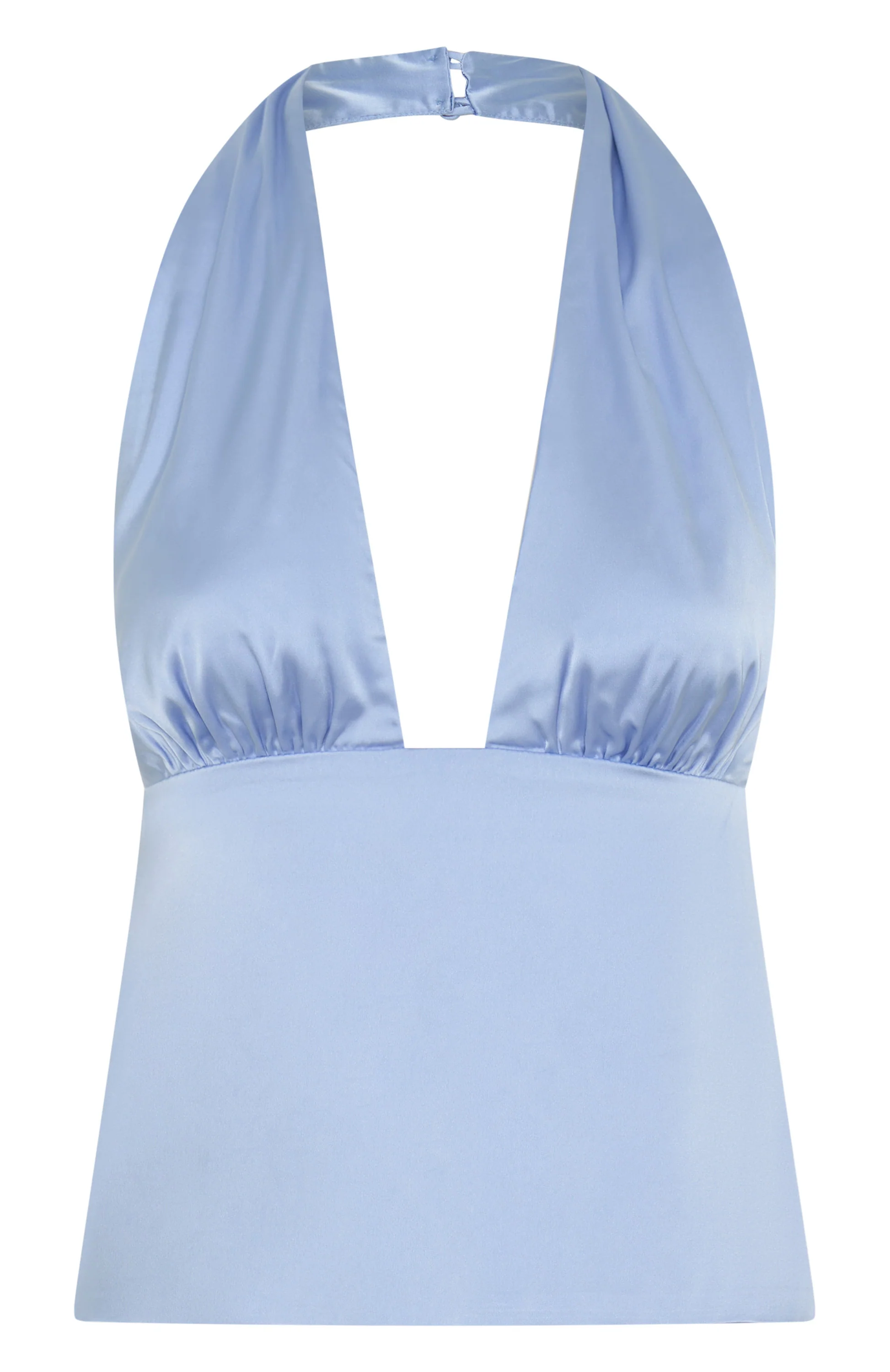 Here For Me Halter Top Blue - Image 6