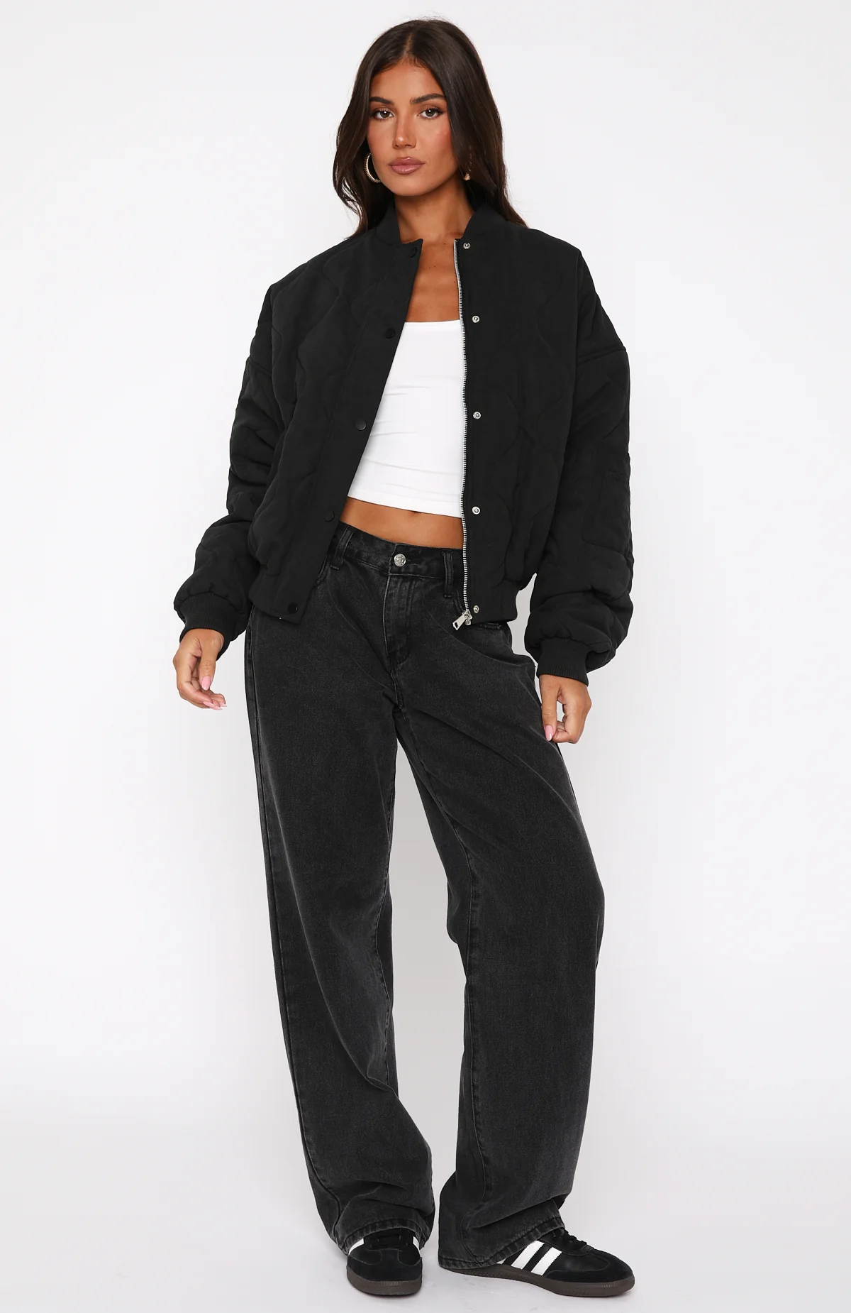 Soft Love Bomber Jacket Black - Image 6